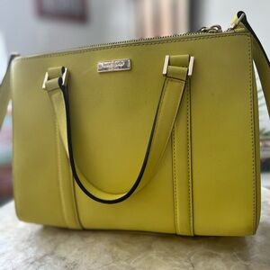 Kate Spade Newberry Lane Loden Bag Neon Yellow